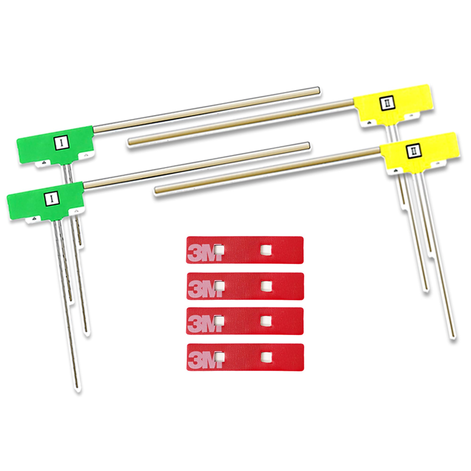 Amazon.co.jp: [Rn1008] フィルムアンテナ カロッツェリア ナビ 左右2